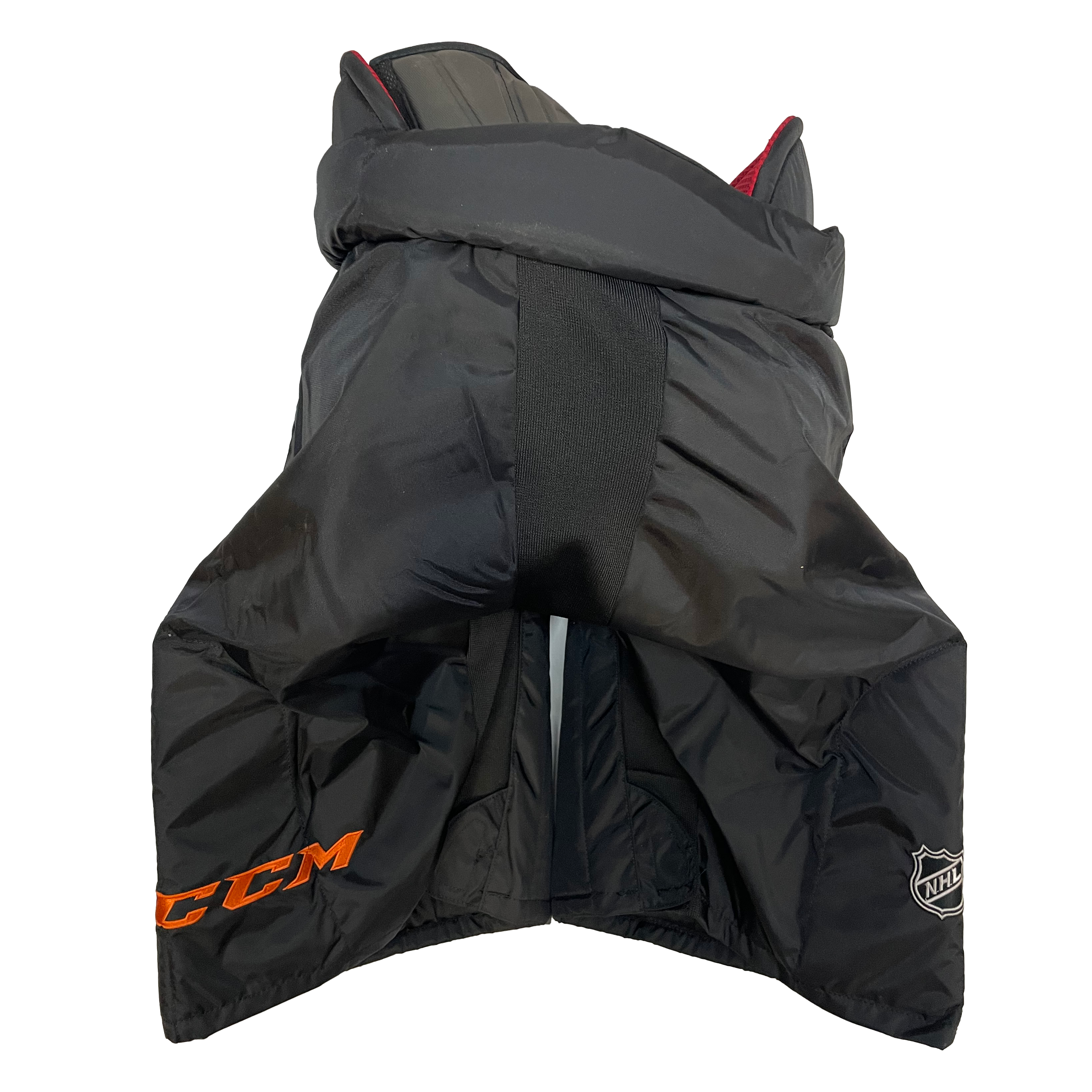 Pantalon de hockey CCM HP UCLP – NHL Pro Stock – Flyers de Philadelphie (noir/orange)